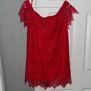 Rue21 Red Lace Dress